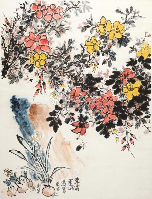 国画家郑利平字画之家
