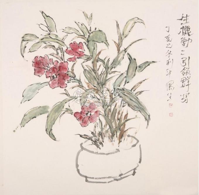 国画家郑利平字画之家