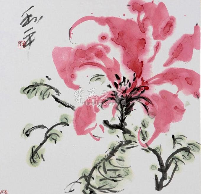 国画家郑利平字画之家