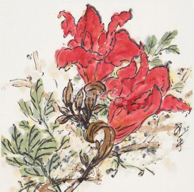 国画家郑利平字画之家