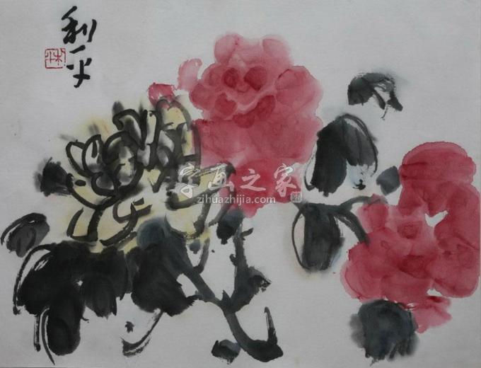 国画家郑利平字画之家