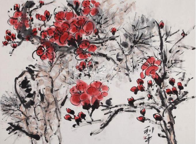 国画家郑利平字画之家