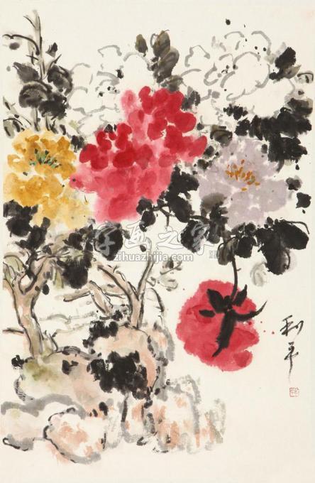 国画家郑利平字画之家