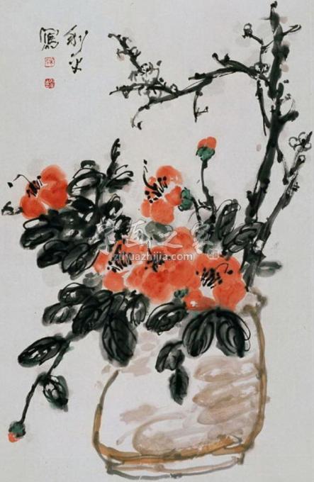 国画家郑利平字画之家