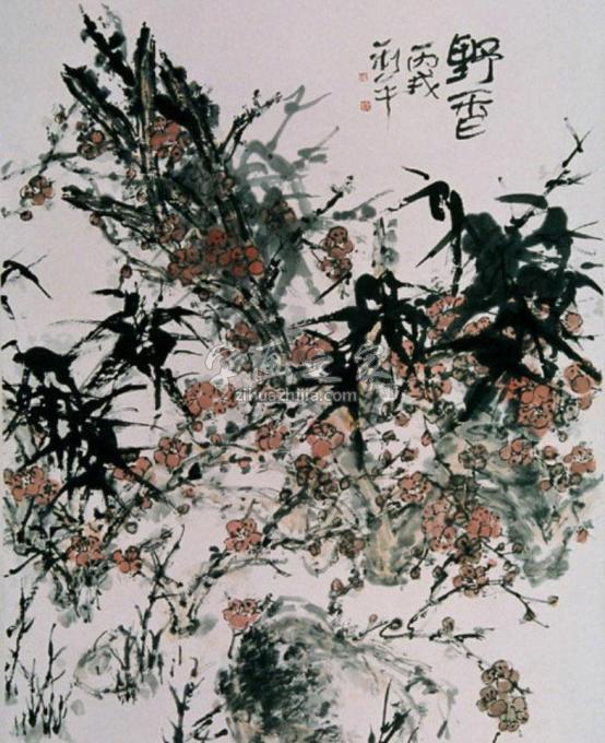 国画家郑利平字画之家