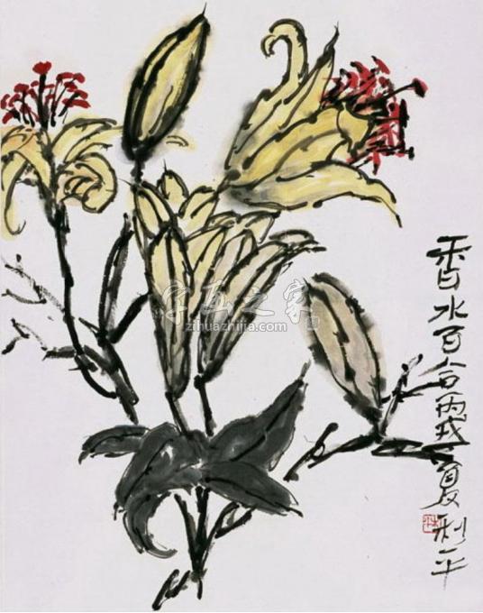 国画家郑利平字画之家