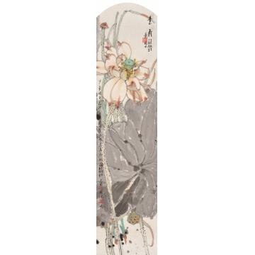 肖振中国画花鸟素荷字画之家