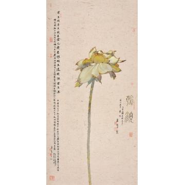 肖振中国画花鸟朝颜字画之家