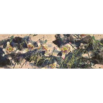 肖振中国画花鸟愿托华池边字画之家