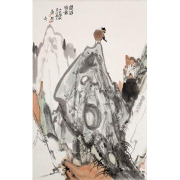肖振中国画花鸟空谷清音字画之家