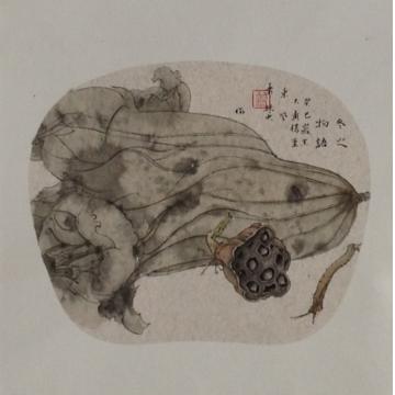 肖振中油画静物《冬之物语》系列字画之家