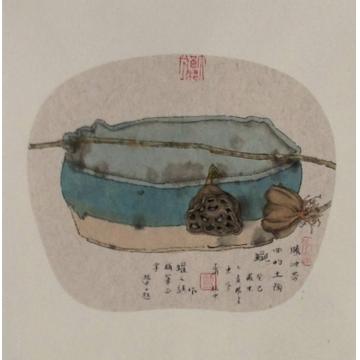 肖振中油画静物《冬之物语》系列字画之家