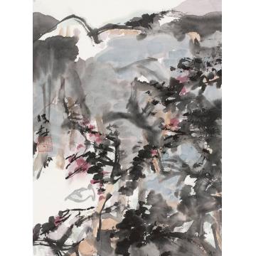 萧海春国画山水色墨系列十二字画之家