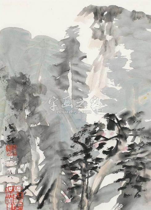 国画家萧海春字画之家