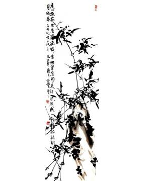 张志灵国画花鸟竹字画之家