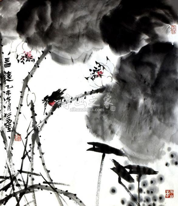 国画家张志灵字画之家