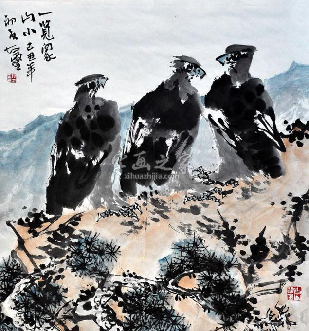 国画家张志灵字画之家
