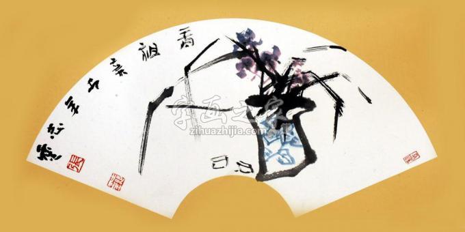 国画家张志灵字画之家