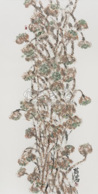 国画家黄茜字画之家