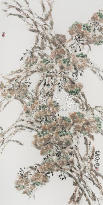 国画家黄茜字画之家