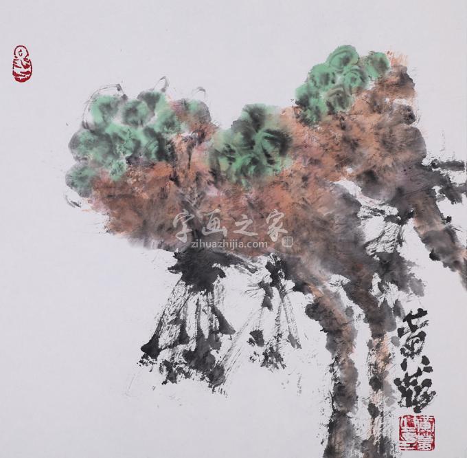国画家黄茜字画之家