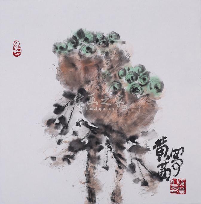 国画家黄茜字画之家
