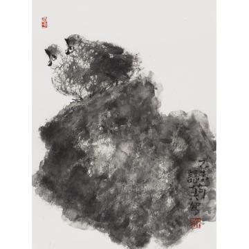 符语真国画花鸟鸟系列字画之家