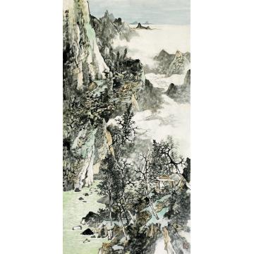 徐卫国国画山水林泉清音字画之家