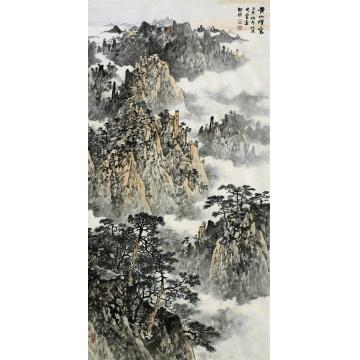 徐卫国国画山水黄山烟云字画之家