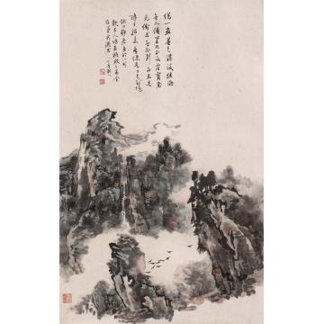 胡科丰国画山水媚凝素字画之家