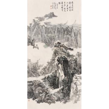 胡科丰国画山水次第峰峦字画之家