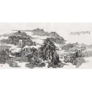 胡科丰国画山水上林幽曲字画之家