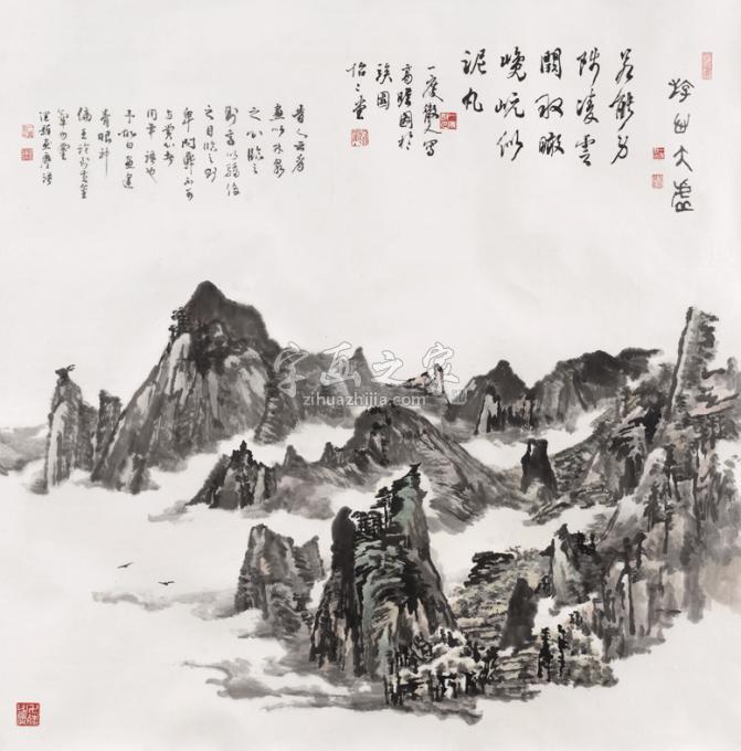 国画家胡科丰字画之家