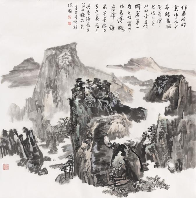 国画家胡科丰字画之家