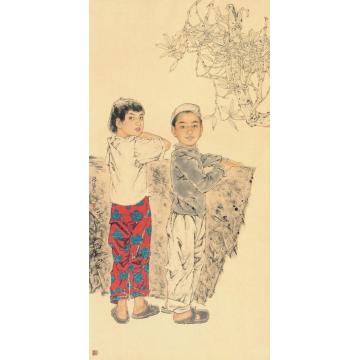 王根生国画人物惊奇字画之家