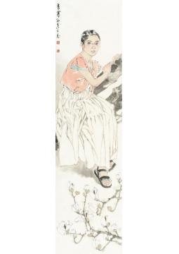 王根生国画人物香雾字画之家