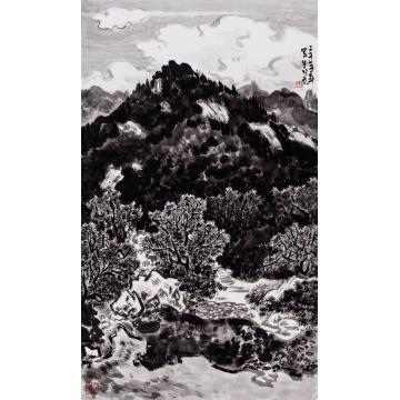 路卿国画山水云蒙山写生字画之家