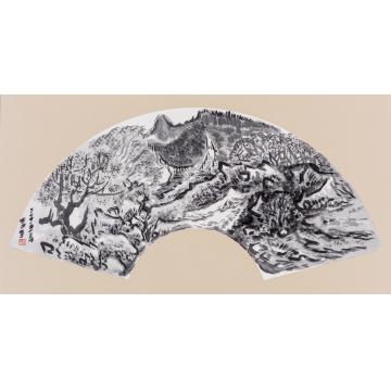 路卿国画山水云蒙山写生字画之家