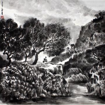 路卿国画山水妙峰山写生字画之家