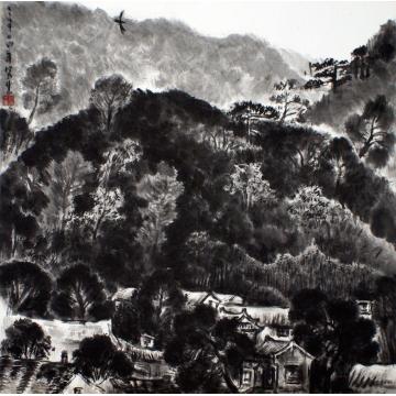 路卿国画山水妙峰山写生字画之家