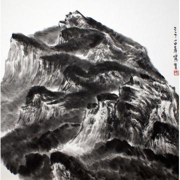 路卿国画山水妙峰山写生字画之家
