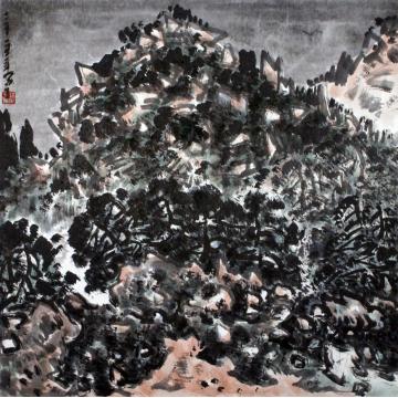 路卿国画山水云蒙山写生字画之家