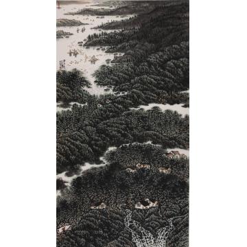 宋新江国画山水云水一色字画之家