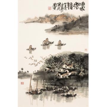 宋新江国画山水渔家乐字画之家