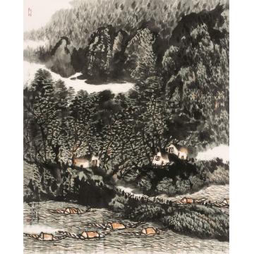 宋新江国画山水水乡字画之家