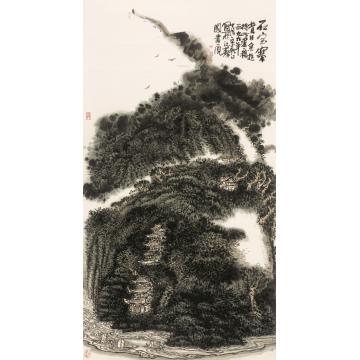 宋新江国画山水石宝寨字画之家
