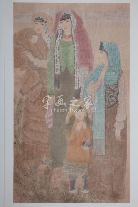 国画家褚晓莉字画之家