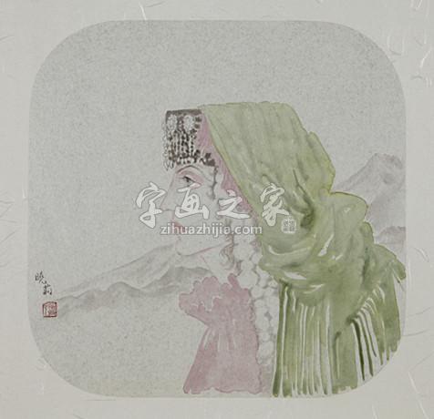 国画家褚晓莉字画之家