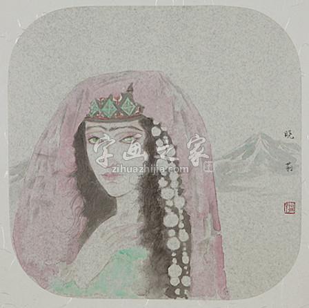 国画家褚晓莉字画之家