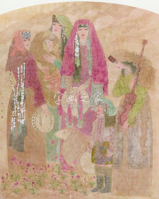国画家褚晓莉字画之家